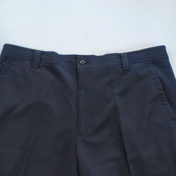Greg Norman casual dress flat front short black men's size 38 - Picture 2 of 10